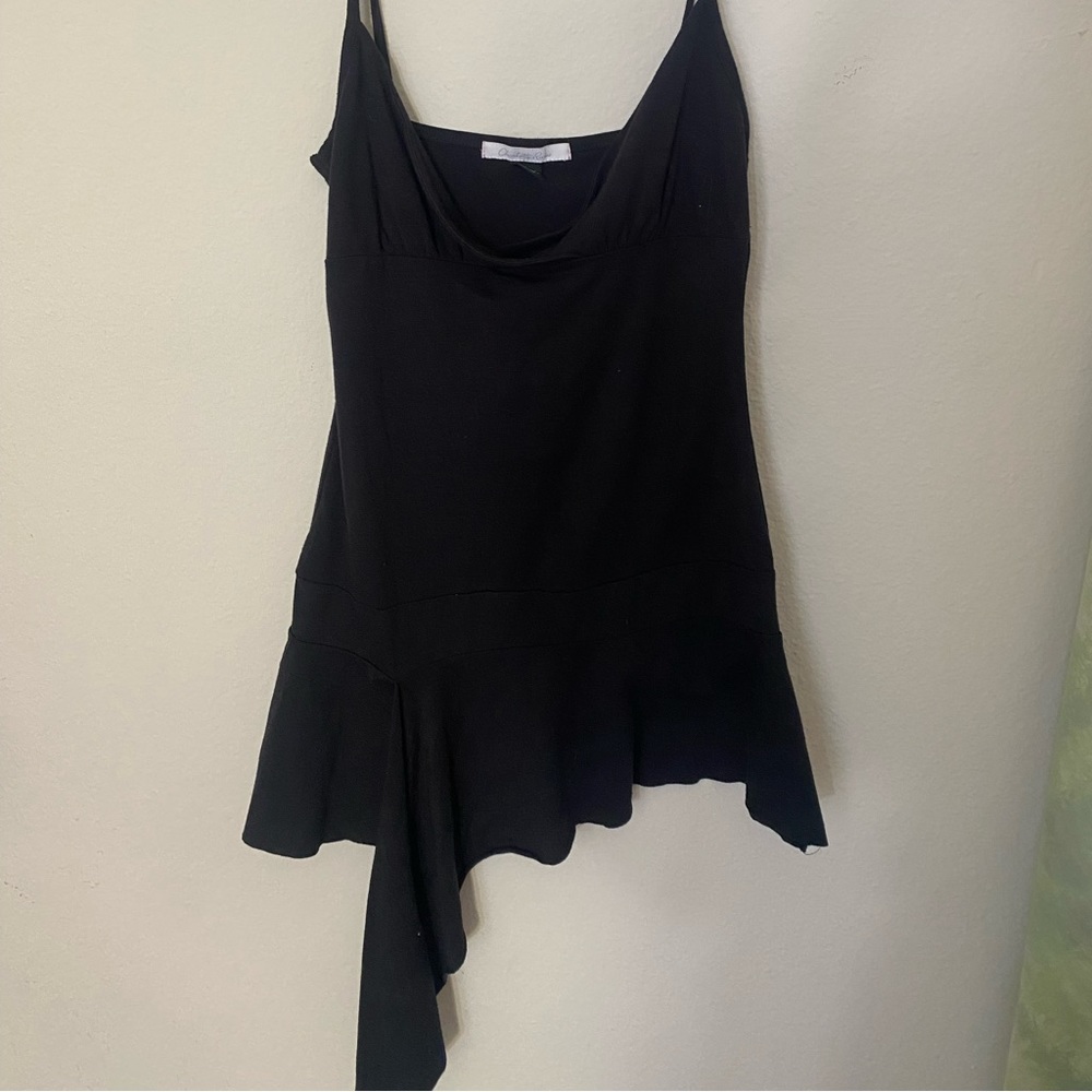 mini charlotte russe dress in black